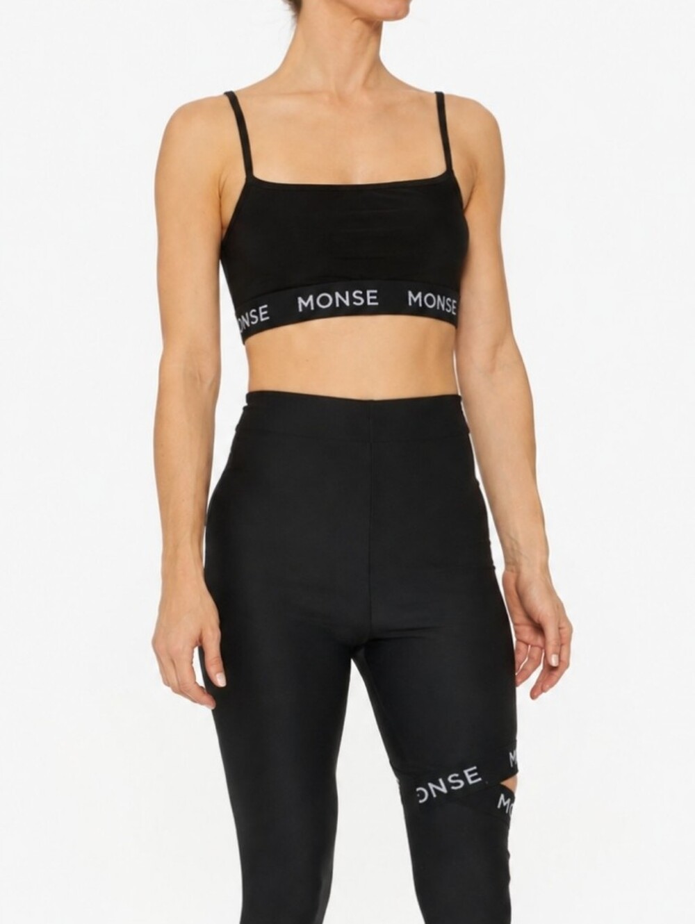 MONSE SQUARE NECK BRA TOP